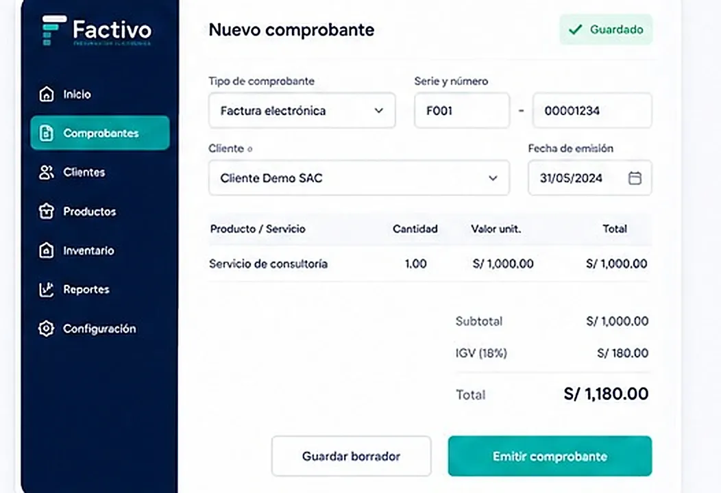 Empieza a facturar